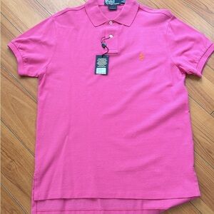 Ralph Lauren Men's Polo Shirt in Pink